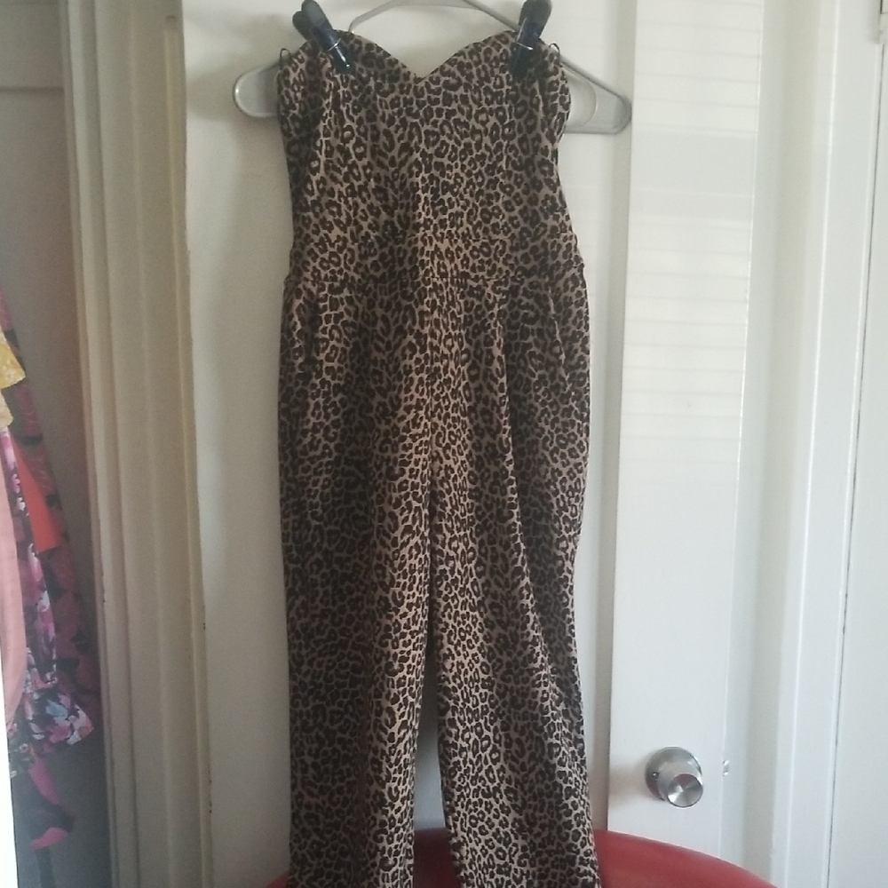 Express Animal Print Jumpsuit